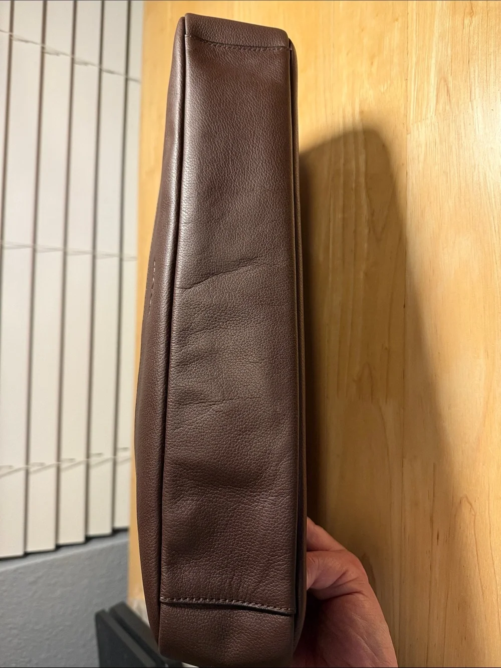 Coach F22529 Men's Hamilton Sport Calf Leather Briefcase - NWOT, Brown